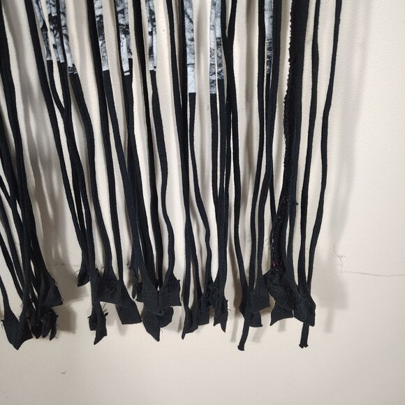 Ramones Fringe Tank Top Size Small Punk Rock Band Tee Y2K Grunge Festival Style - Picture 3 of 7